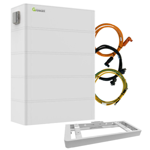 Batteria Accumulo Alta Tensione Growatt ARK HV 10,24kWh LiFePO4 con BMS e Base per SPH / SPA