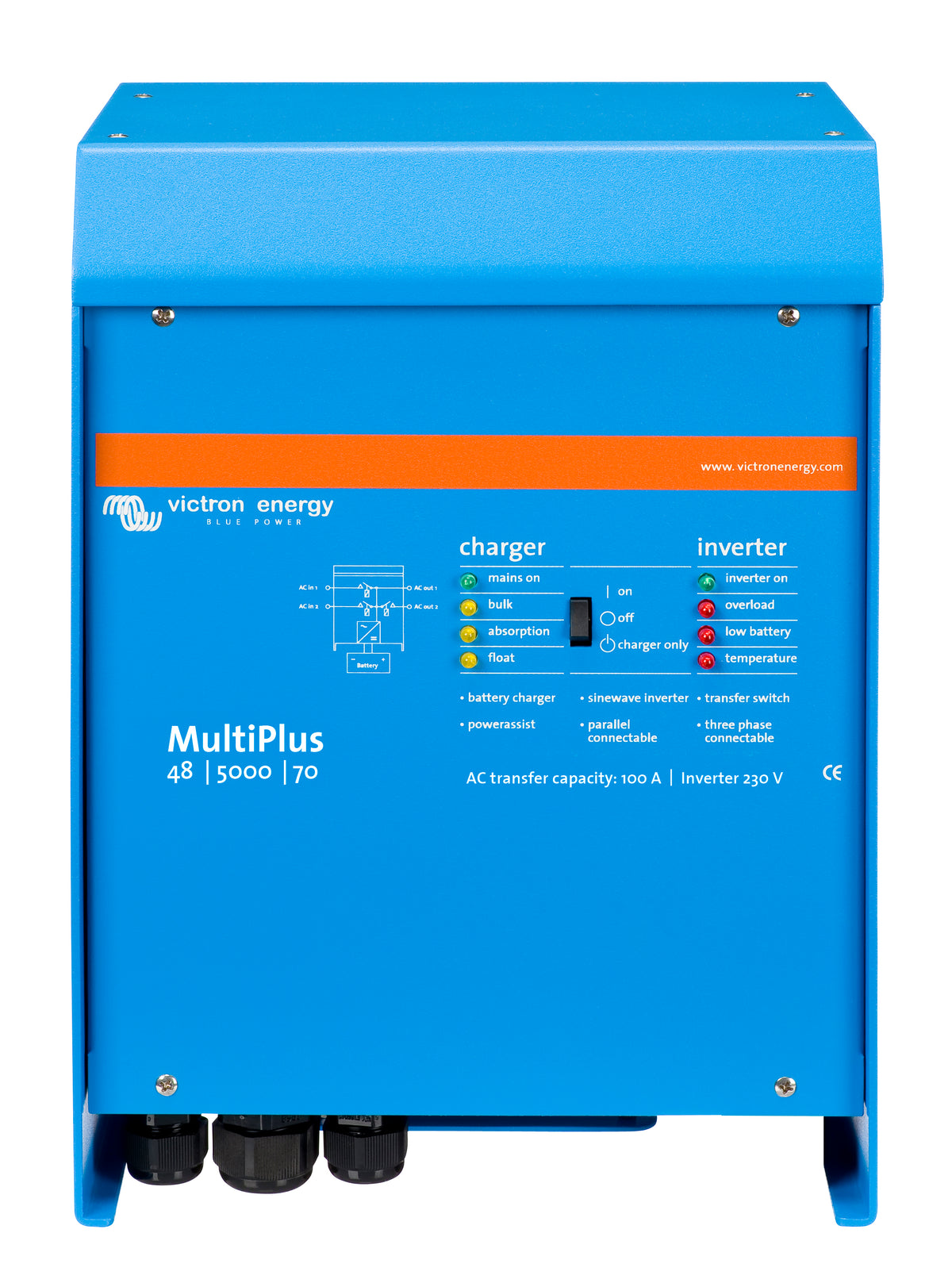 Victron Energy MultiPlus 48/5000/70-100 inverter caricabatterie 48V 5000VA 70A