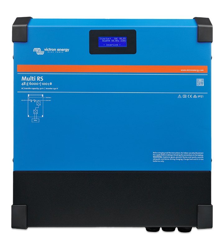 Victron Energy Multi RS 48/6000/100-50 230V inverter caricabatterie 48V 6000VA 100A