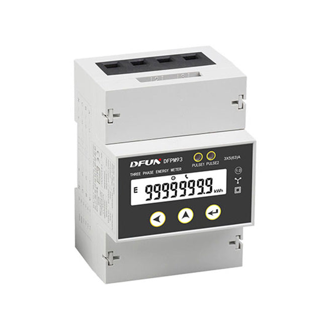 Contatore di Energia Bidirezionale DFUN DFUN-T1 Trifase — RS485 Modbus per Inverter Ibridi