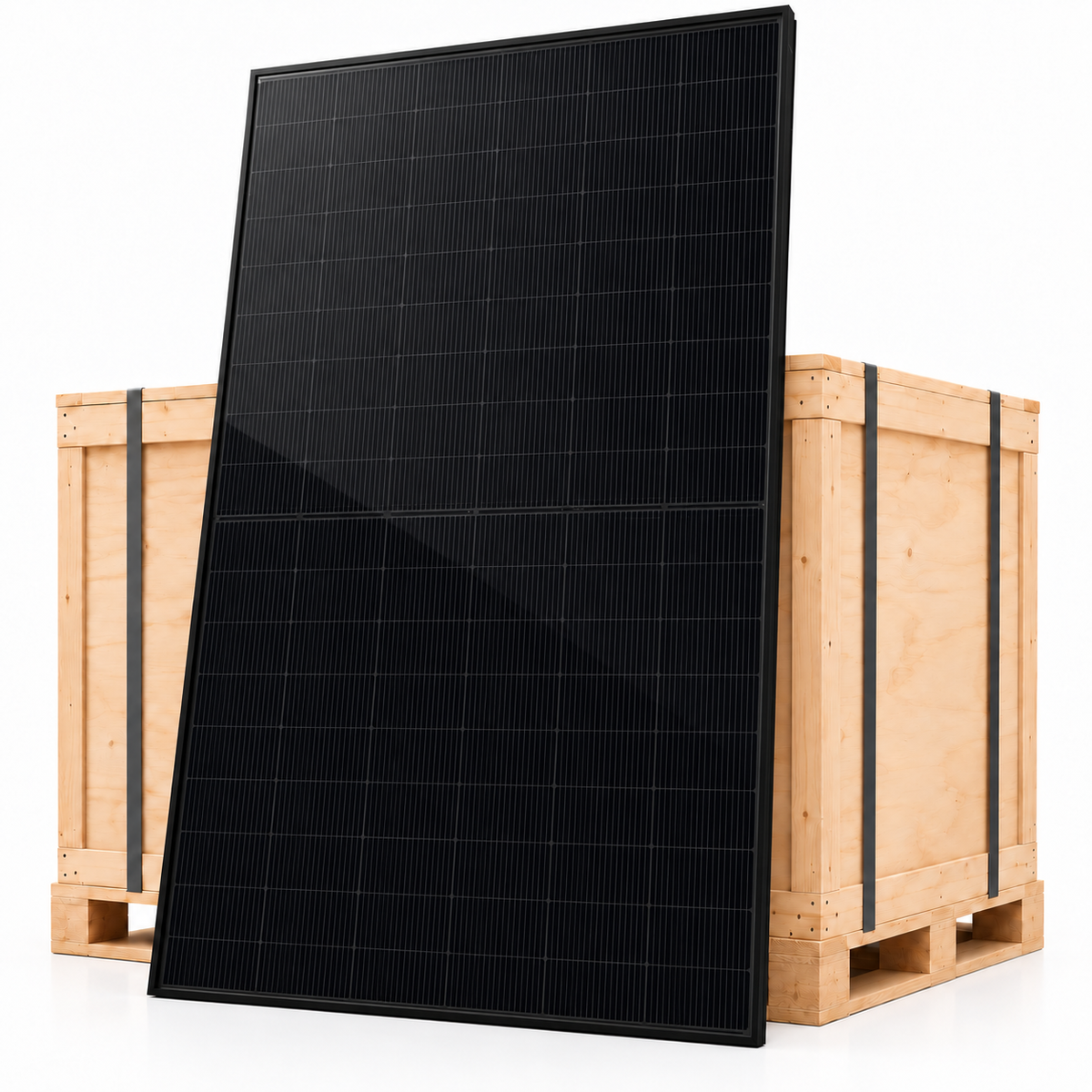 Bancale 36 moduli fotovoltaici DMEGC DM465G12RT-G48HBB 465 W monofacciali full black 16,74 kWp