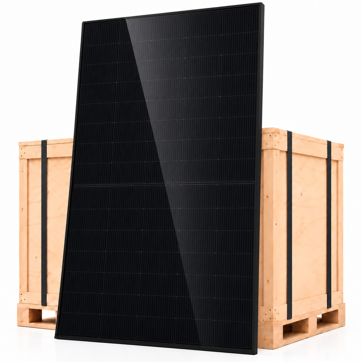 Bancale 36 moduli fotovoltaici DMEGC DM515G12RT-G54HBB 515 W monofacciali full black 18,54 kWp