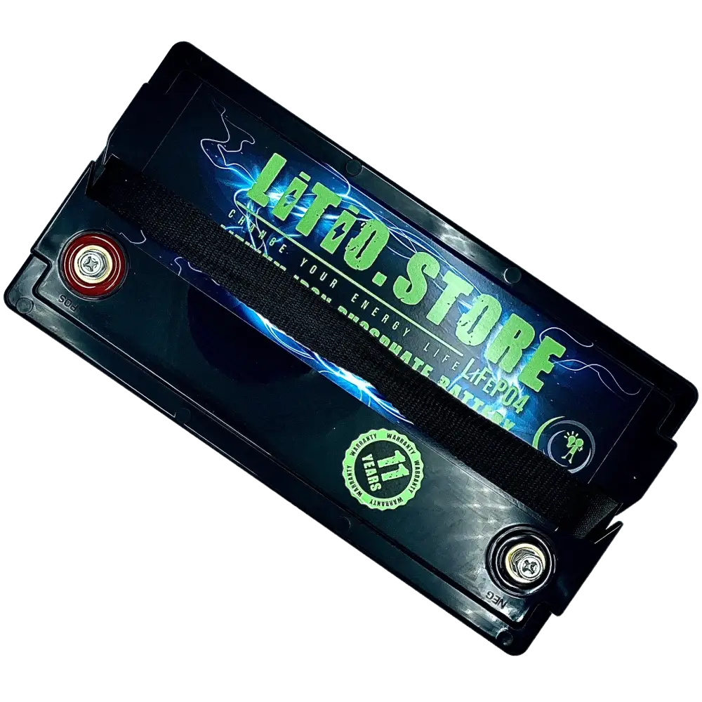 Batteria LiFePO4 12V 100Ah litio-ferro-fosfato 100A BMS 1280Wh Serie Classic 11476 - LiFePO4 Battery