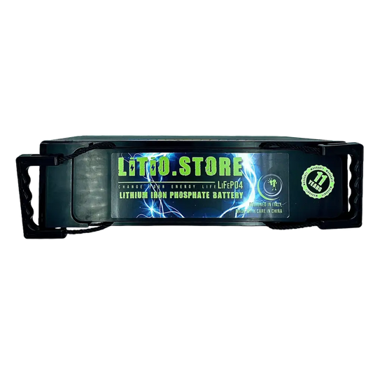 Batteria LiFePO4 12V 100Ah Litio Store LFP 100A BMS 1280Wh Serie Ultraslim 11510 - LiFePO4 Battery