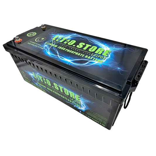 Batteria LiFePO4 12V 200Ah litio-ferro-fosfato 200A BMS 2560Wh Serie Classic 11477 - LiFePO4 Battery