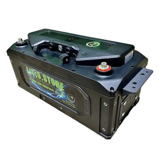 Batteria LiFePO4 12V 200Ah Riscaldata Litio Store LFP 150A BMS 2560Wh 11518 - LiFePO4 Battery