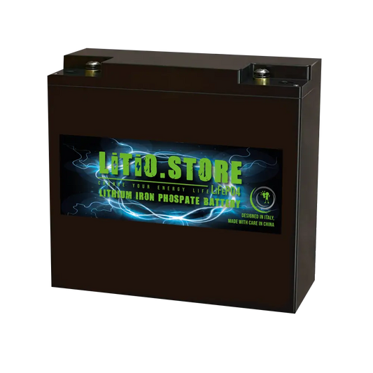 Batteria LiFePO4 12V 28Ah litio-ferro-fosfato 30A BMS 358Wh - LiFePO4 Battery