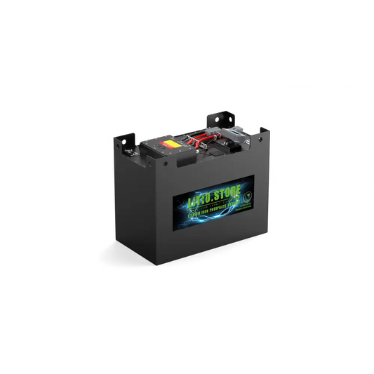 Batteria LiFePO4 36V 690Ah per Carrelli Elevatori 500A BMS 26496Wh 4G serie Forklift Litio Store - LiFePO4 Battery