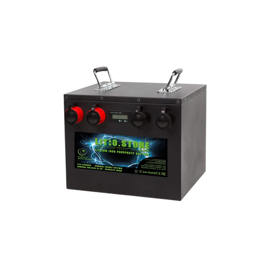 Batteria LiFePO4 48V 60Ah litio-ferro-fosfato 120A BMS 3072Wh per Barche - Golf Cars - Litio Store Serie PRO - LiFePO4