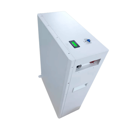 Batteria Accumulo Al Sodio 48V 230Ah 10,75kWh NAB-48230-01 Naionics - vista laterale