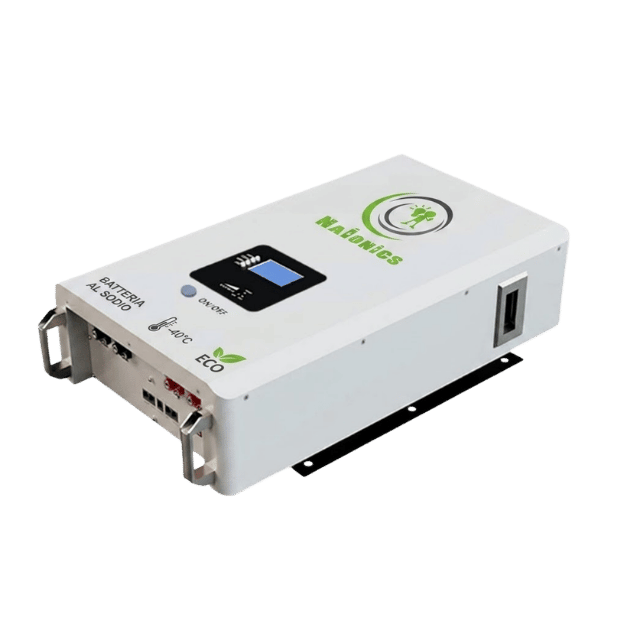 Batteria Accumulo Al Sodio Montaggio a Parete Powerwall 2,28kWh NAW-02-LV-03 Naionics - retro