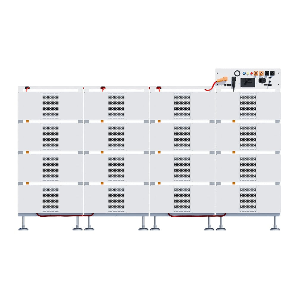 Armadio rack Deye BOS-B Rack con moduli batteria da 16 kWh per sistema C&I BOS-B Pro-A3