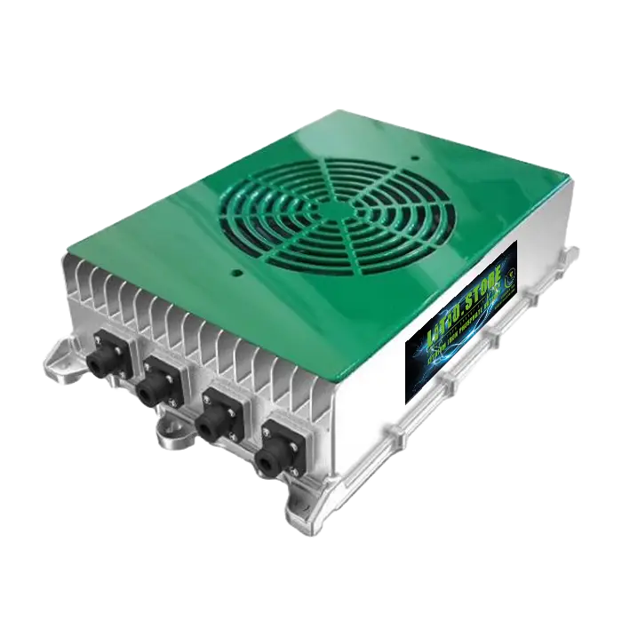 Caricabatterie a 400V 48V 80A 5000W LITIO STORE Bluetooth TRIFASE Waterproof IP67 per batterie LiFePO4 litio ferro