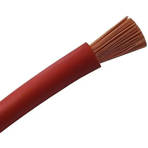 Cavo batteria 16mm2 Rosso con isolamento PVC sezione 16 mm unipolare