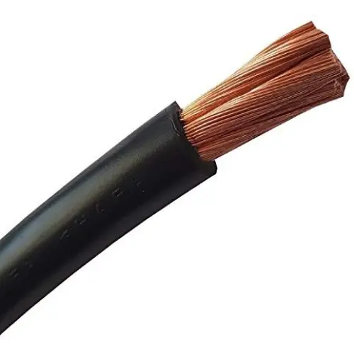 Cavo batteria 35mm2 Nero con isolamento PVC sezione 35 mm unipolare