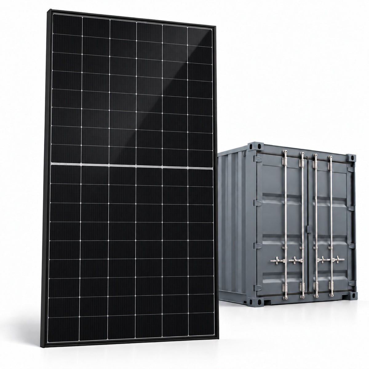 Container da 436,3 kWp — 864 moduli fotovoltaici TW Solar TWMNH-54HD505W 505 W bifacciali