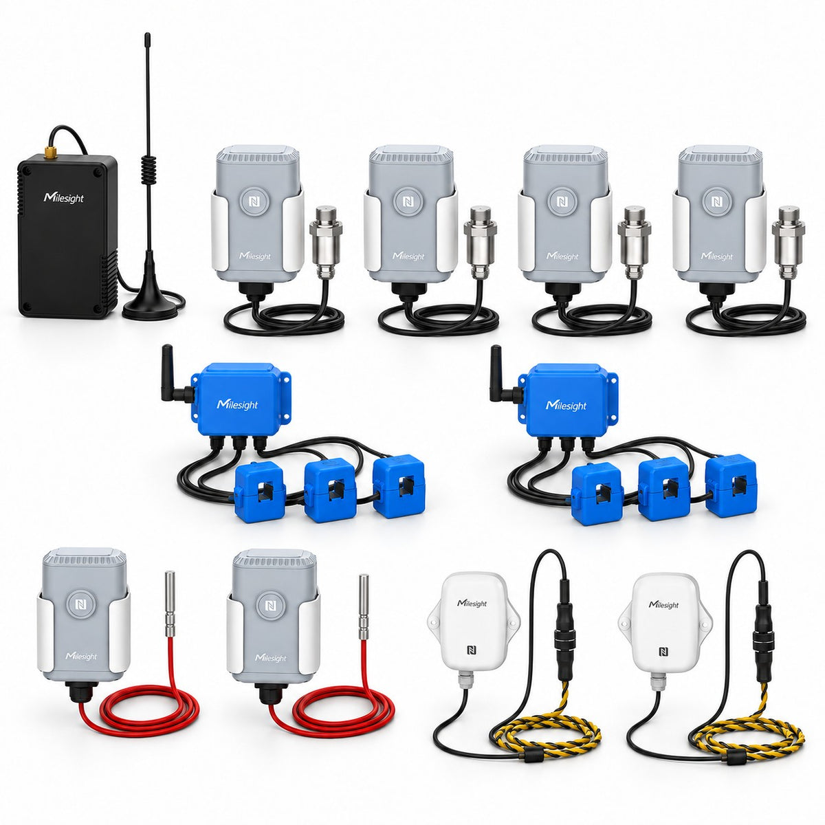 Kit aria compressa e fluidi Litio Store: i dispositivi Milesight inclusi nel kit