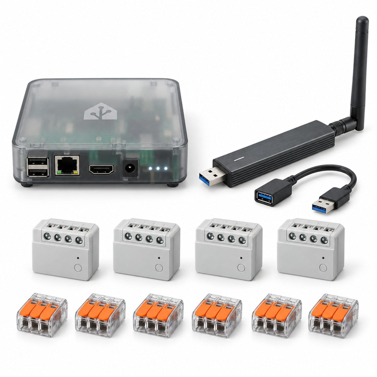 Kit energia Z-Wave per 4 circuiti – dispositivi