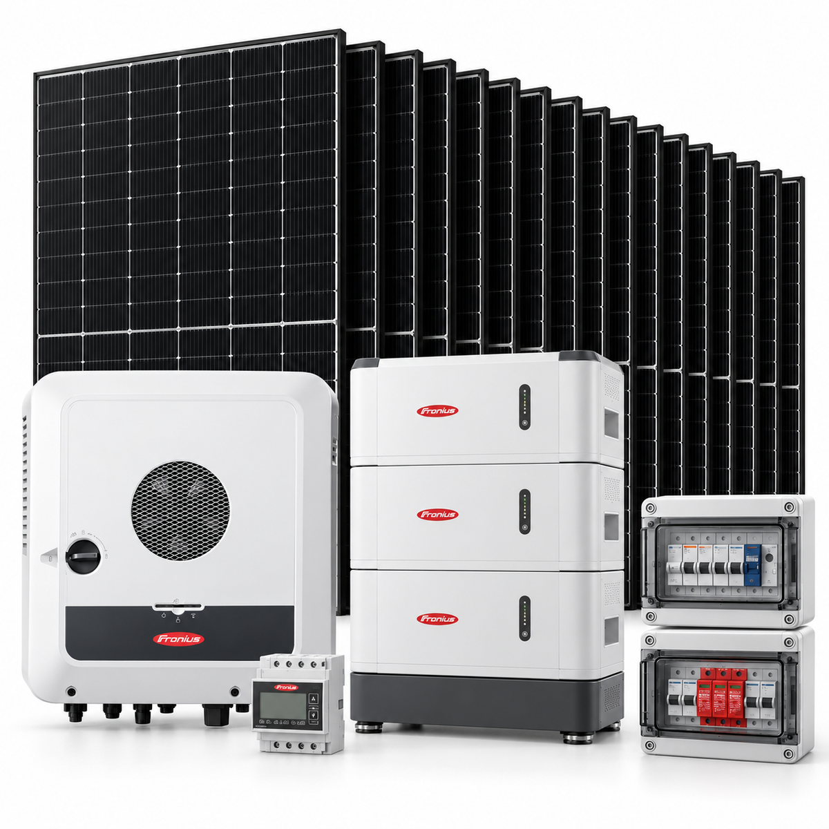 Kit Fotovoltaico Fronius 7,08 kWp con accumulo 6,3-9,45 kWh