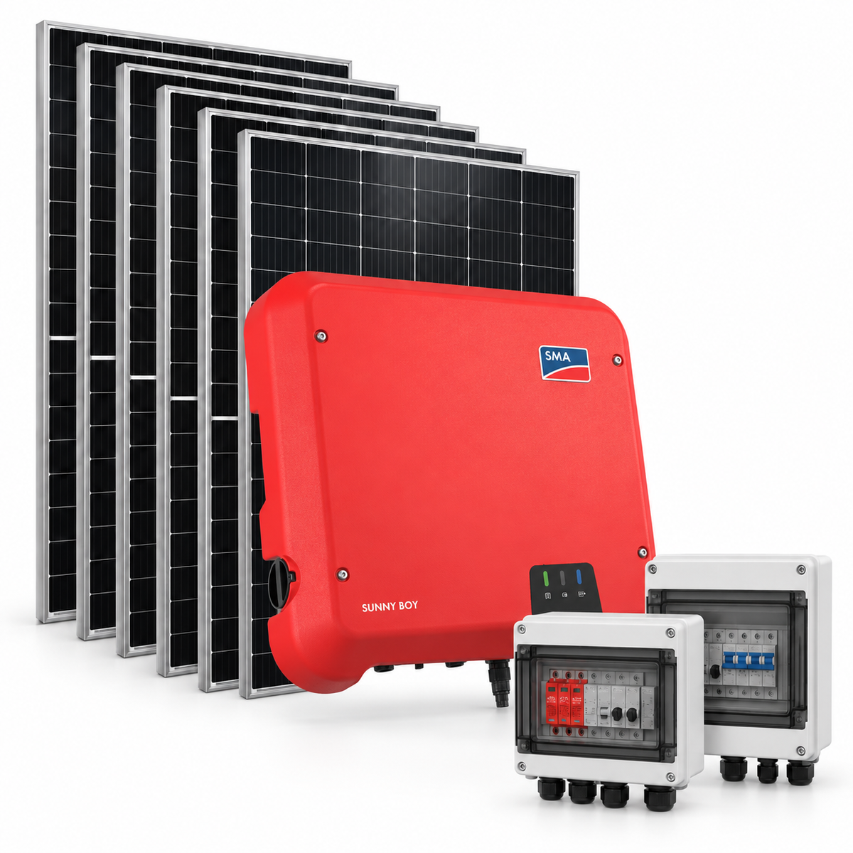 Kit Fotovoltaico SMA 4,72 kWp con inverter Sunny Boy 3,68 kW