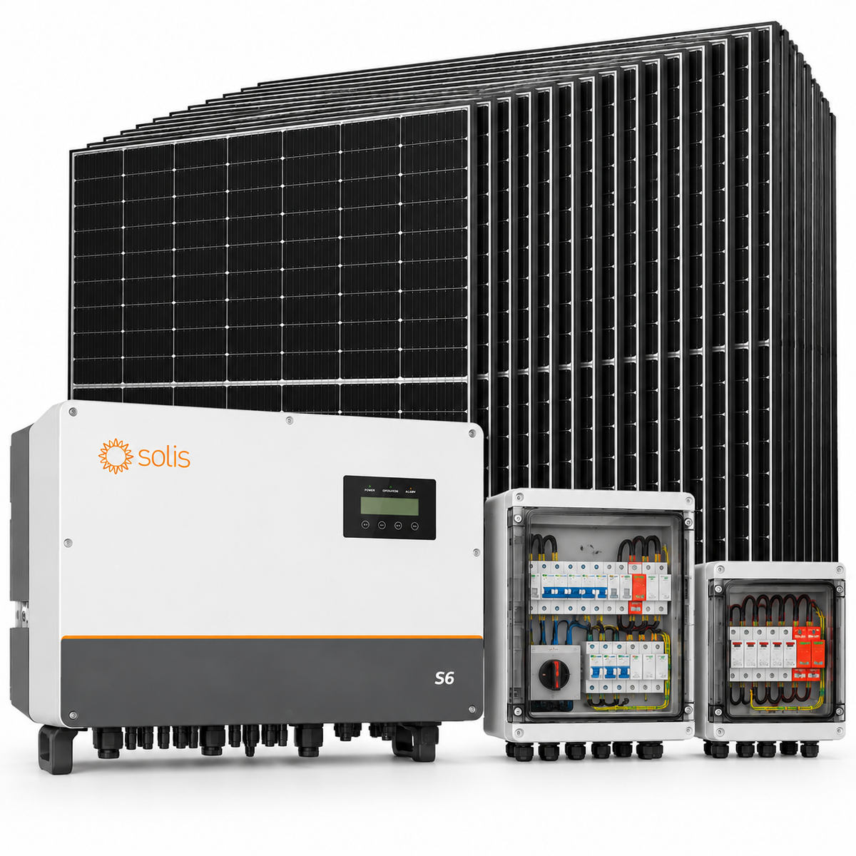 Kit Fotovoltaico Solis 61,36 kWp con inverter 50 kW trifase