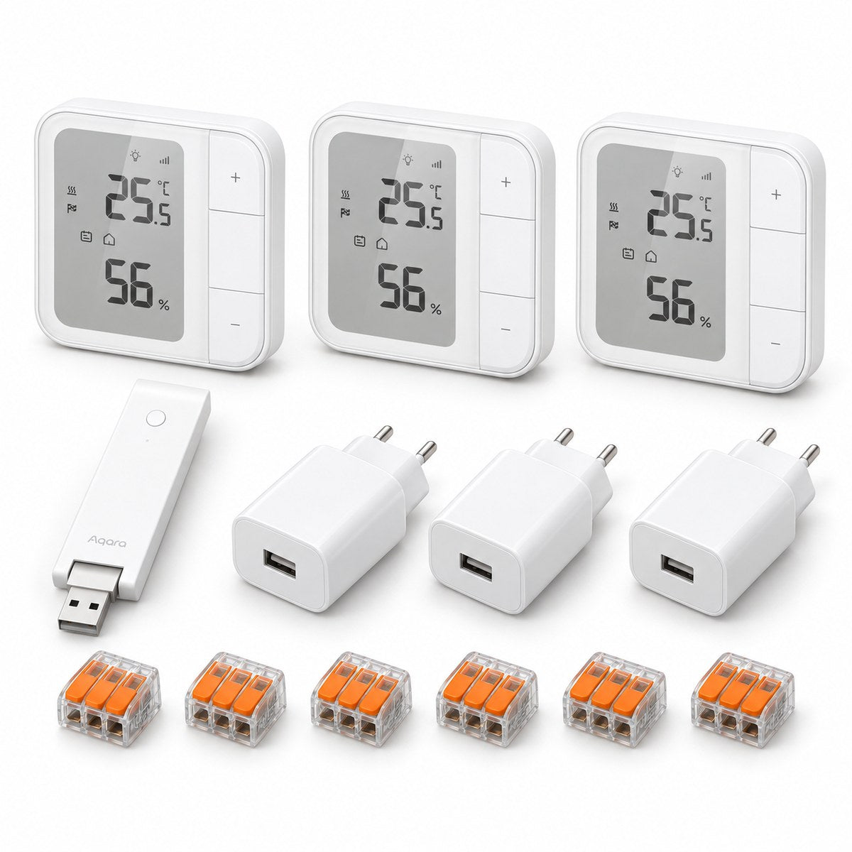 Kit pavimento radiante Aqara W500: i dispositivi inclusi