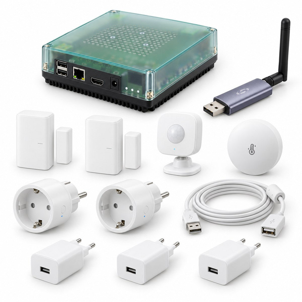 Kit starter Home Assistant universale: i dispositivi inclusi
