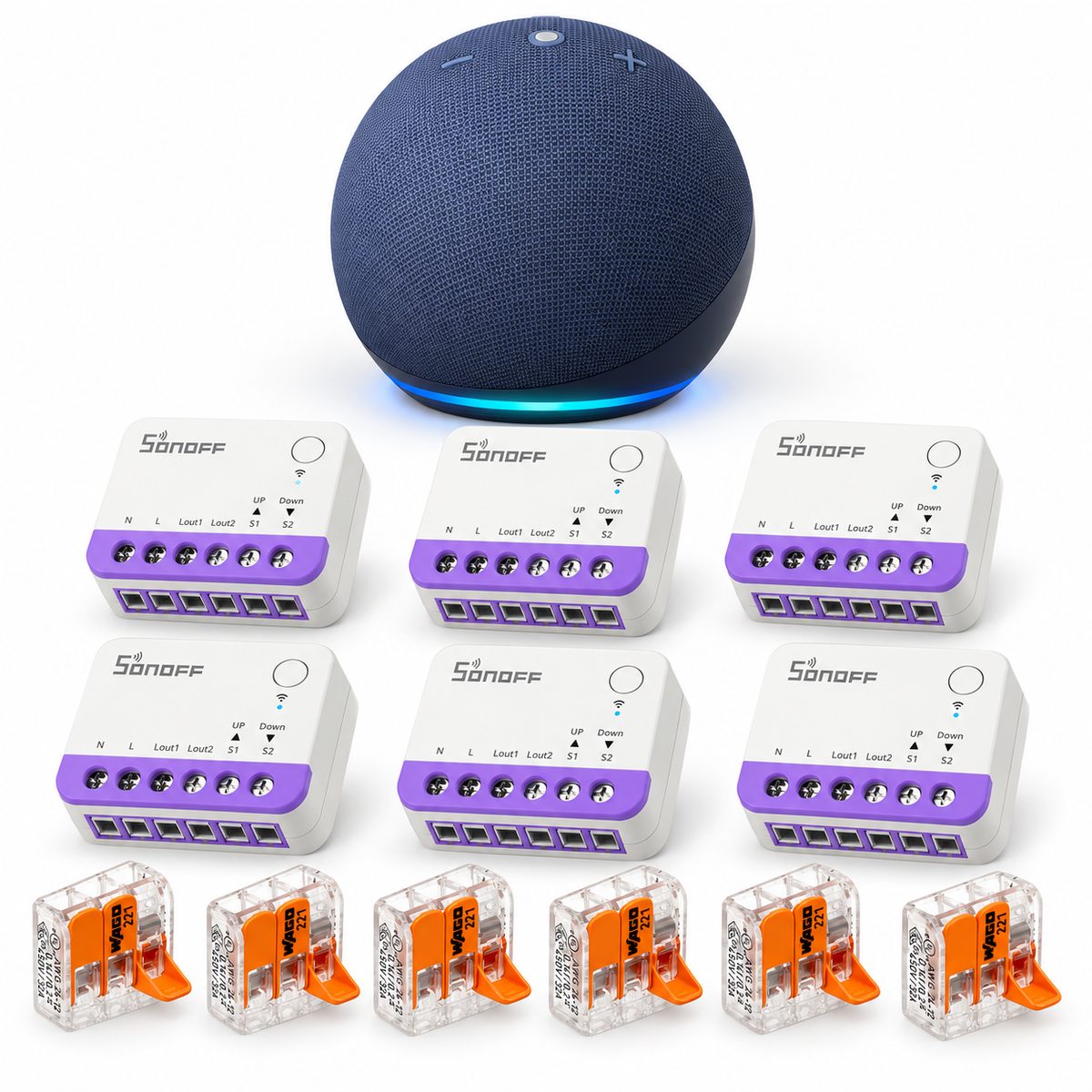 Kit tapparelle Matter Sonoff MINI-RBS: i dispositivi inclusi