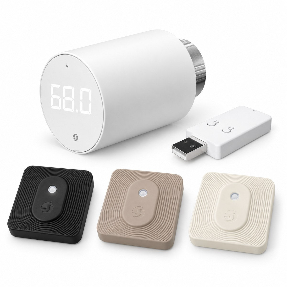 Kit termovalvole Shelly BLU senza hub: i dispositivi inclusi