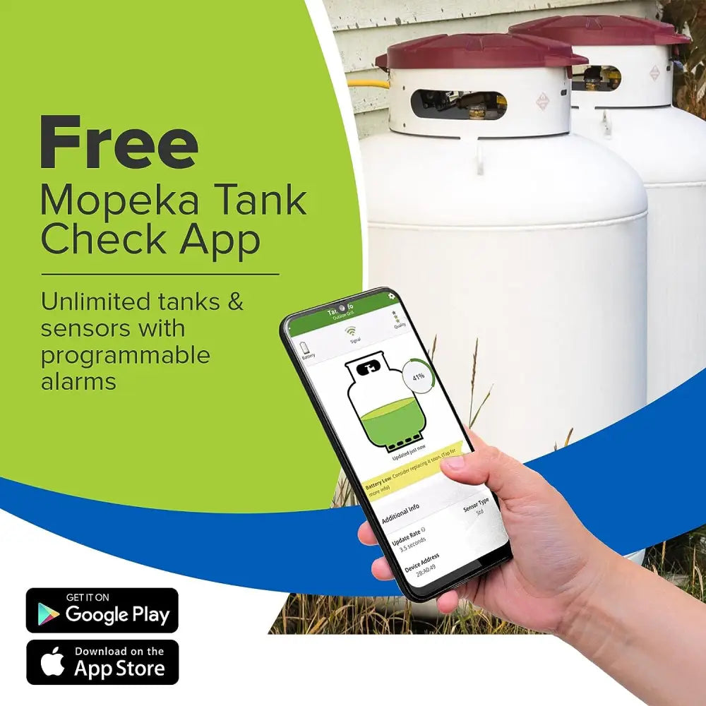 Mopeka Pro Check Sensor – Sensore wireless magnetico livello serbatoio gas GPL - Per serbatoi in acciaio