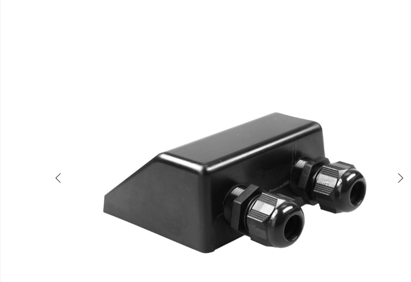 Passacavo tetto doppio nero heavy duty per cavi 3-12 mm
