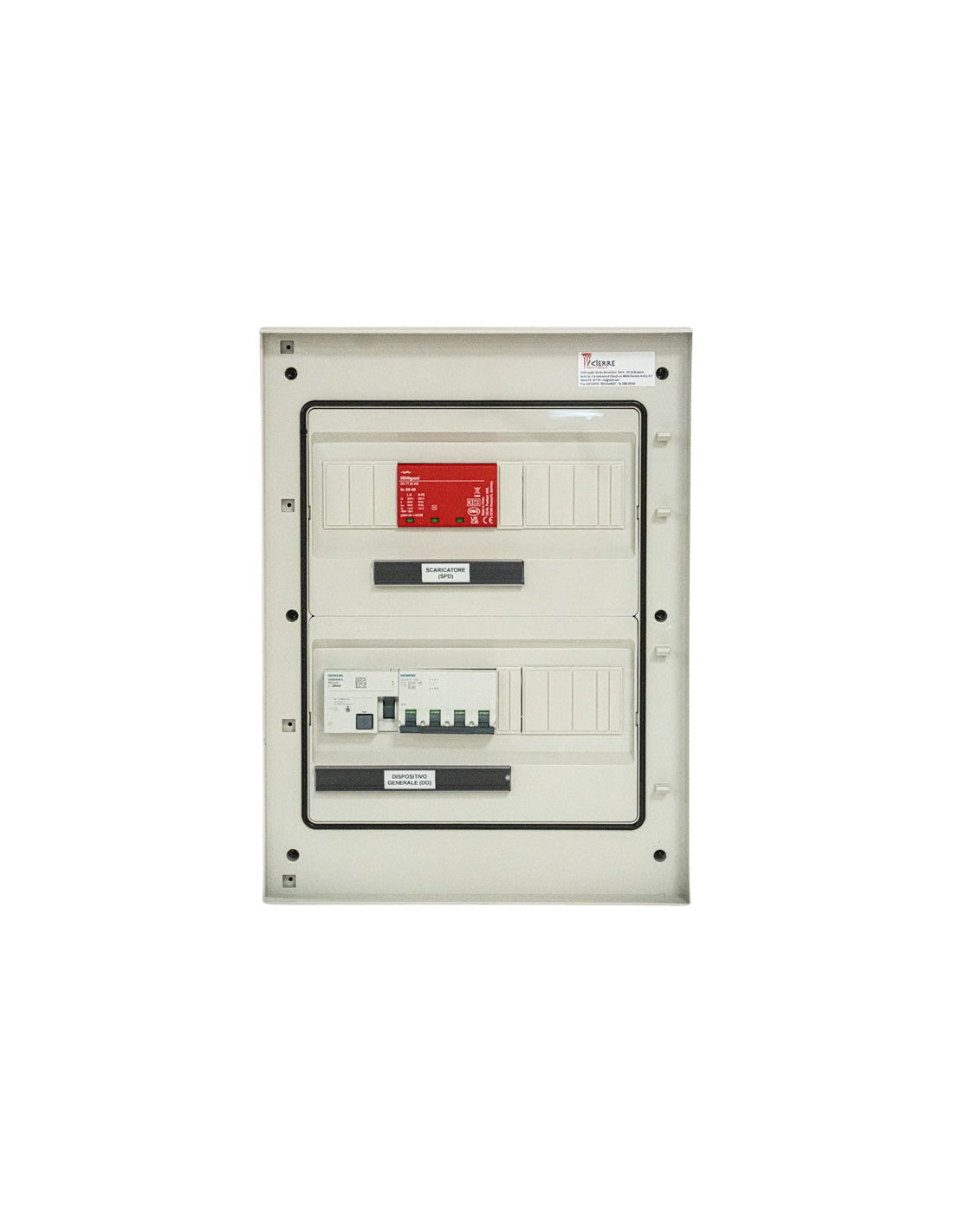 Quadro CA Icierre MM024-L trifase 8/11 kW 20 A 400 V