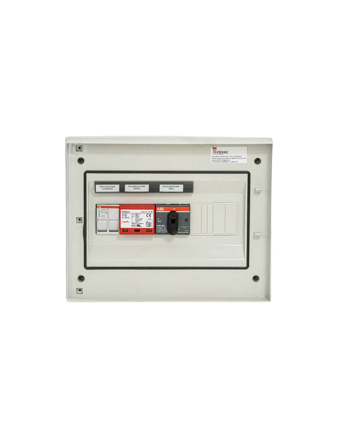 Quadro CC Icierre MM033-L 3 stringhe in parallelo 3IN-2OUT 1000 V 32 A