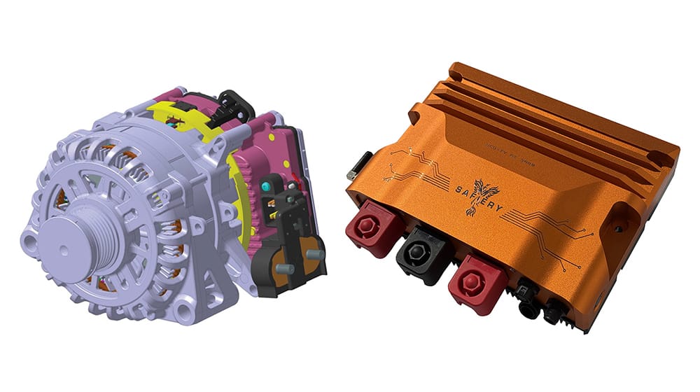 Safiery 48V BMG per Sprinter — 12V 3000W alimentazione ausiliaria