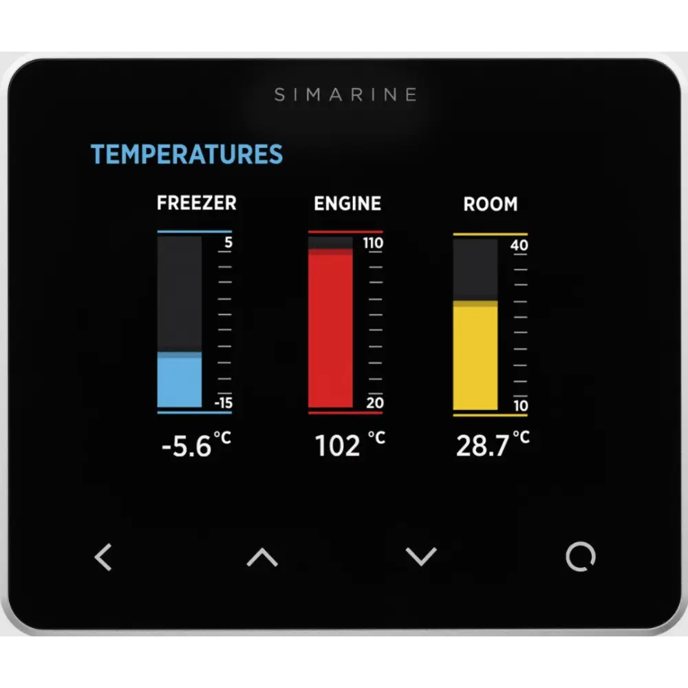 Simarine PICO Battery Monitor Bluetooth Touchscreen WiFi