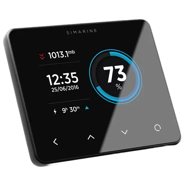 Simarine PICO Battery Monitor Bluetooth Touchscreen WiFi - Nero / Standalone
