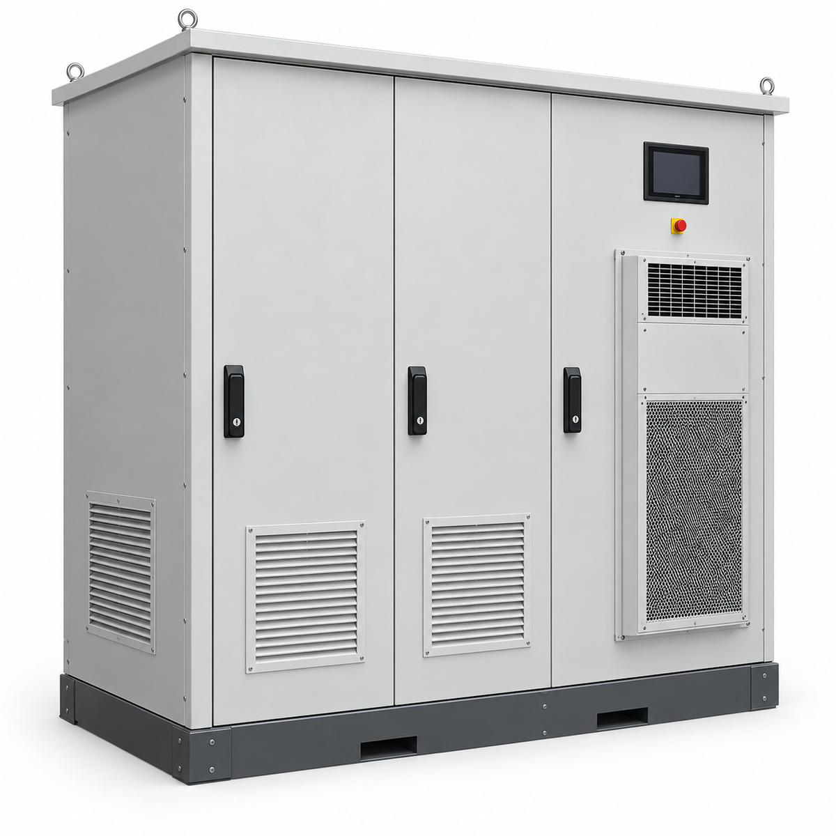 Sistema di accumulo all-in-one Deye GE-F120-2H2 122,8kWh 50kW LiFePO4 da esterno IP55