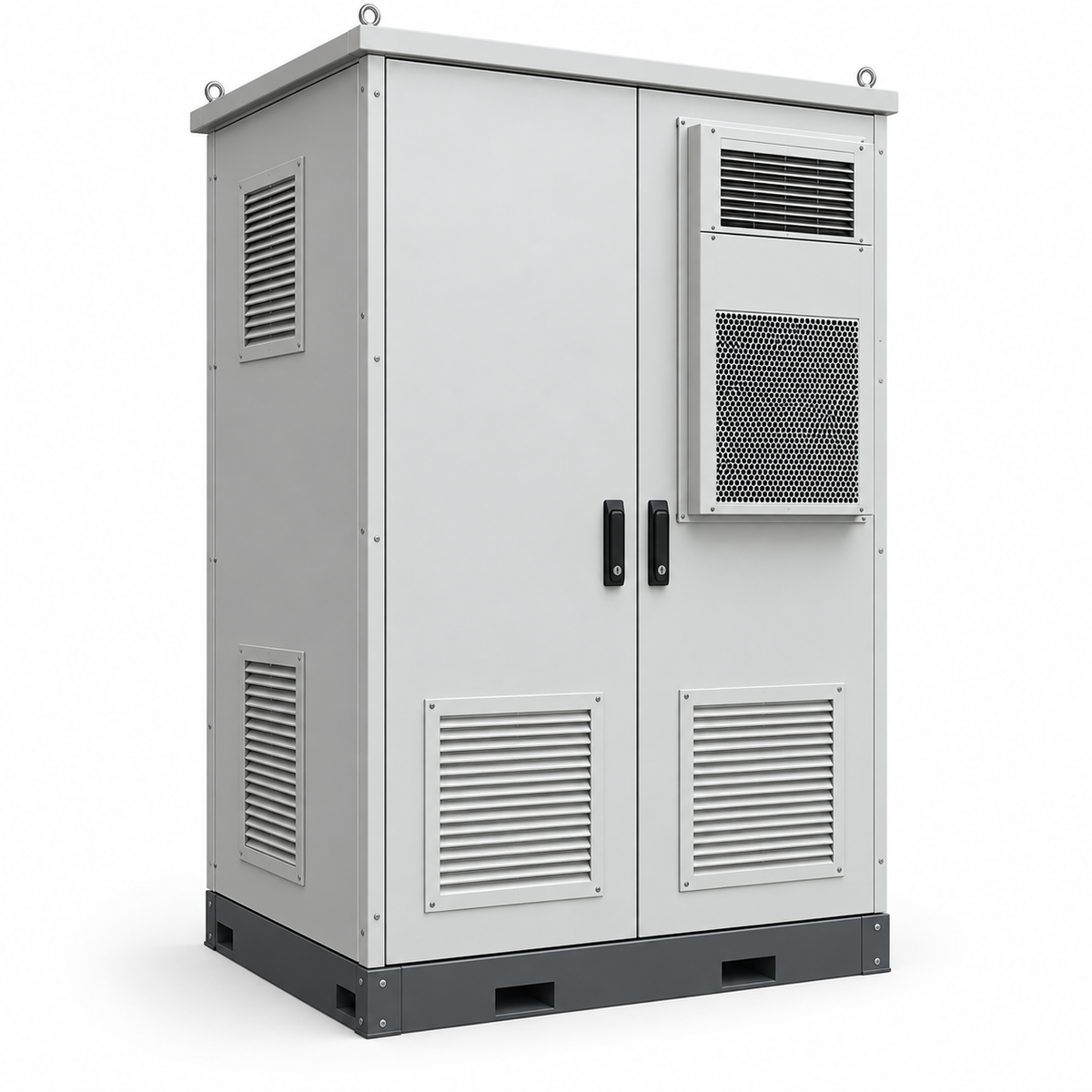 Sistema di accumulo industriale Deye GE-F256-BC-2-A3 257,23kWh LiFePO4 819,2V da esterno IP55
