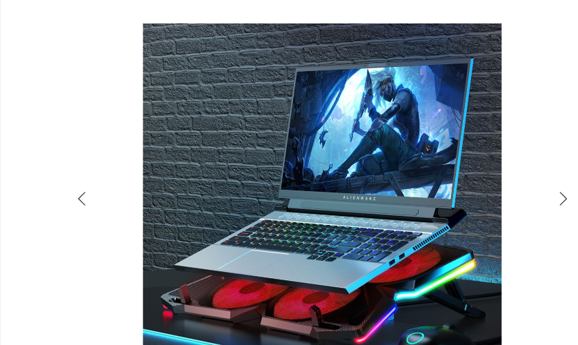 Supporto Raffreddamento Laptop K25 PRO Rosso con Ventole e USB