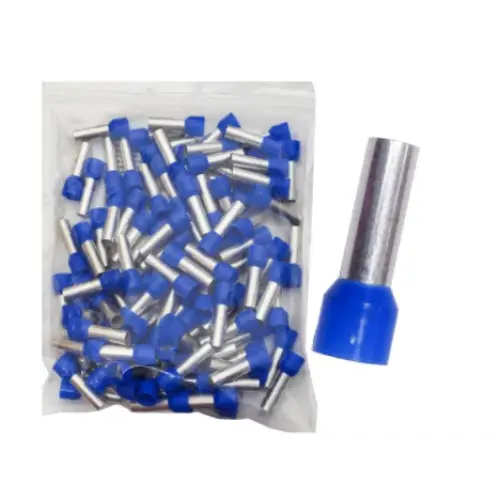 Terminale a bussola 1x16mm puntalini- Confezione da 100pz