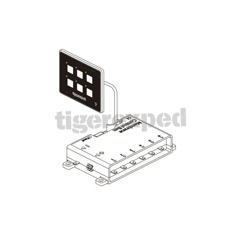 TigerExped pannello di controllo Bluetooth 6 tasti switch panel IP67