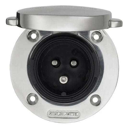 Victron Energy 32A presa di corrente esterna con coperchio in acciaio camper van barche Power Inlet 32 A stainless