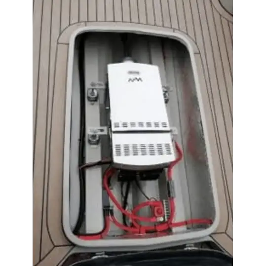 WaterWorld WW 4-10-20kW Motore Elettrico Entrobordo - con display manopola switch relay e cavi