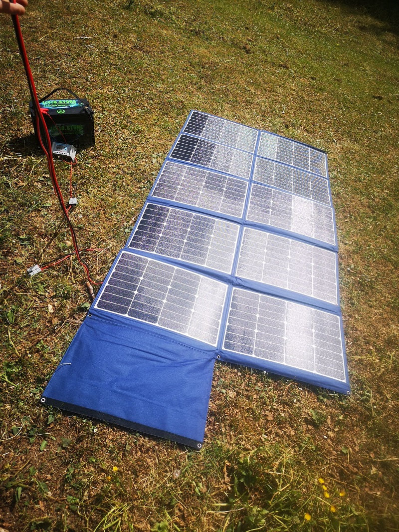 Pannelli Solari Pieghevoli 300W portable solar panels Leggeri Impermeabili SunZone Energy