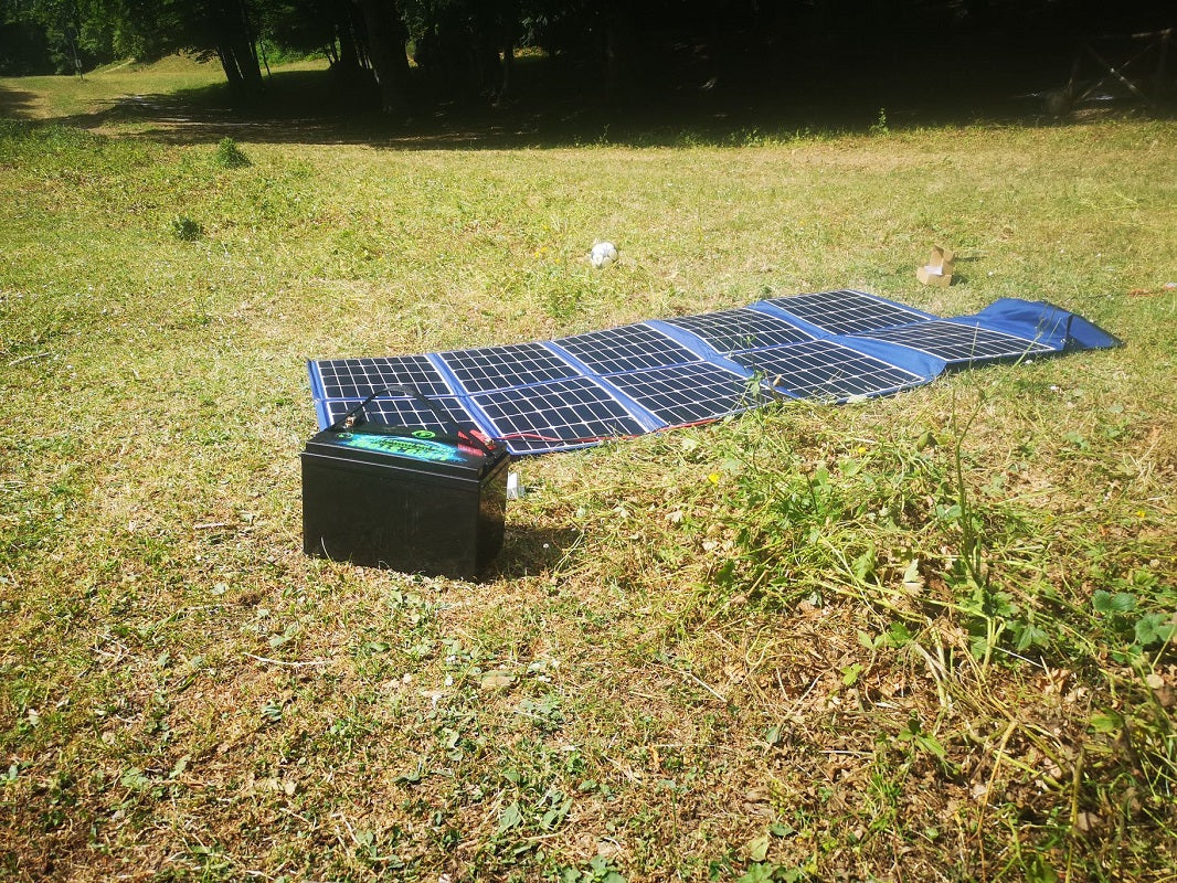 Pannelli Solari Pieghevoli 300W portable solar panels Leggeri Impermeabili SunZone Energy