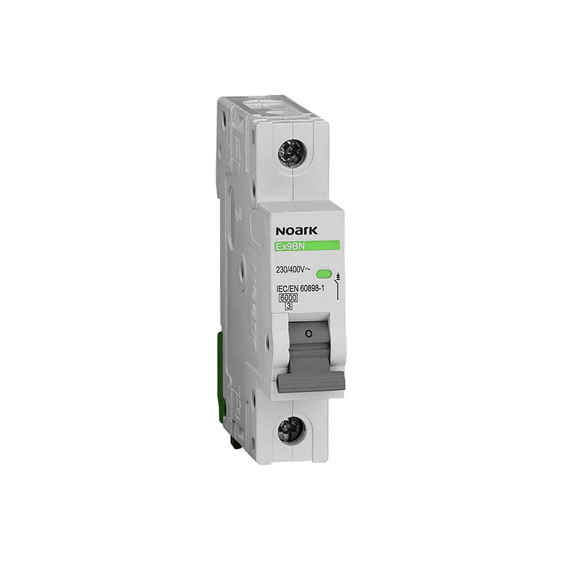 Interruttore Magnetotermico Noark 100004 Ex9BN 1P Curva B 6 A 6 kA
