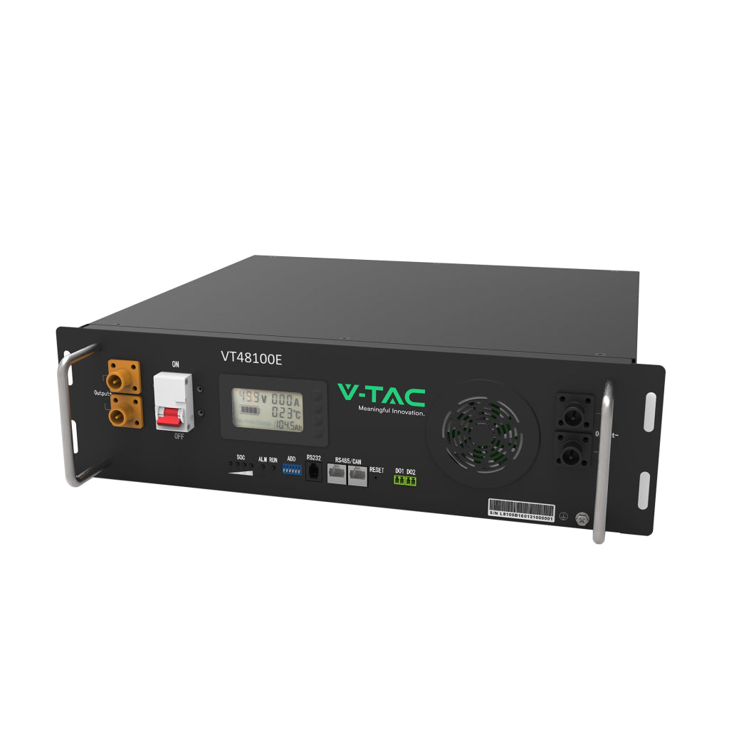 Kit accumulo rack 5,12kWh dettaglio