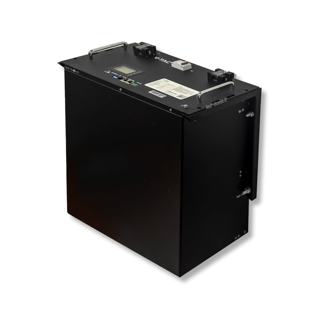 Batteria accumulo 9,6kWh connessioni