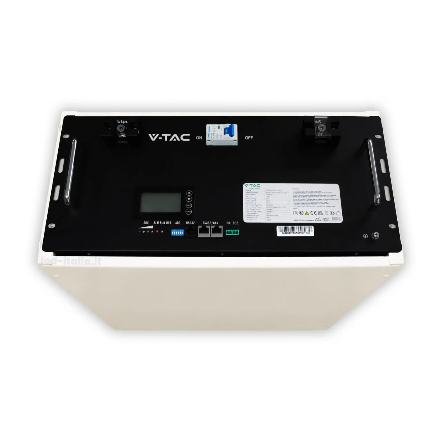 Dettagli kit accumulo rack LITE