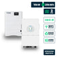 Kit fotovoltaico trifase HV Deye 10 kW con accumulo 20,48 kWh